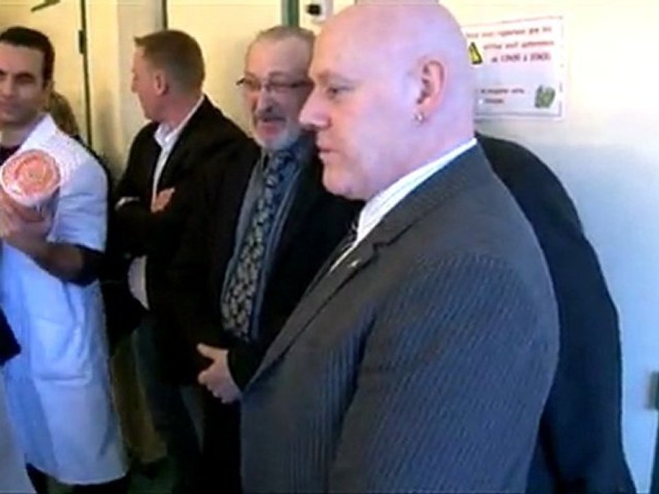 Visite des élus à la maison de retraite