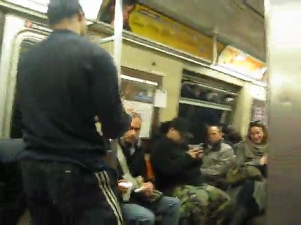 B-Boy Party in new york subway / just a new york minute 2011