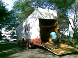 HOW LOADHOUSE HOLD GOODS   IN CONTAINER BY C L S PACKERS & MOVERS JAMSHEDPUR JHARKHAND