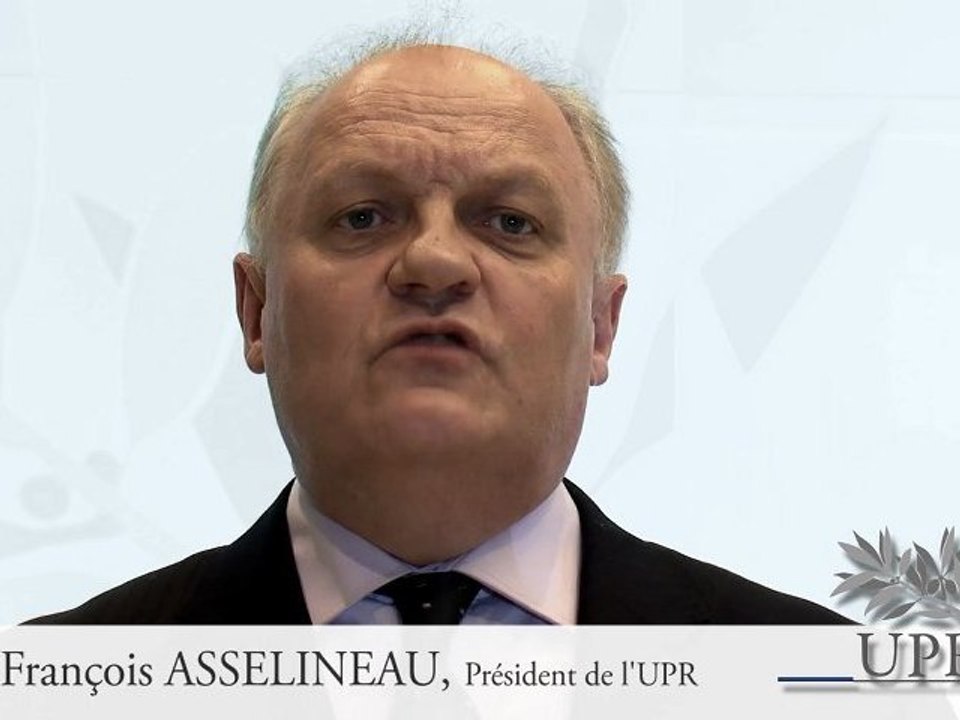 Francois ASSELINEAU - Ses voeux pour l'année 2012