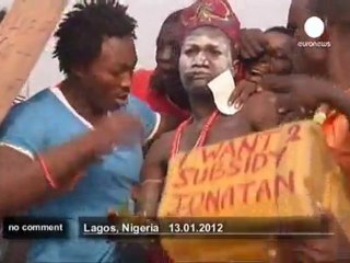 Nigeria: fifth day of strike over fuel subsidy - no comment