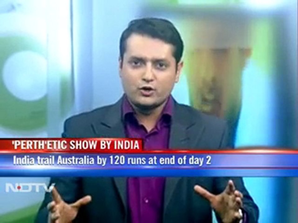 Special analysis of Perth Test, Day 2