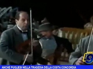 Anche pugliesi nella tragedia della Costa Concordia