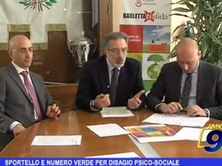 Sportello e numero verde per disagio psico-sociale