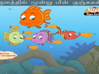 Meen Kunjugal (Three Little Fishes) - Nursery Rhyme with Lyrics