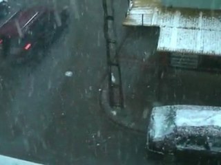 ümraniye kar yağarken 14 ocak 2012