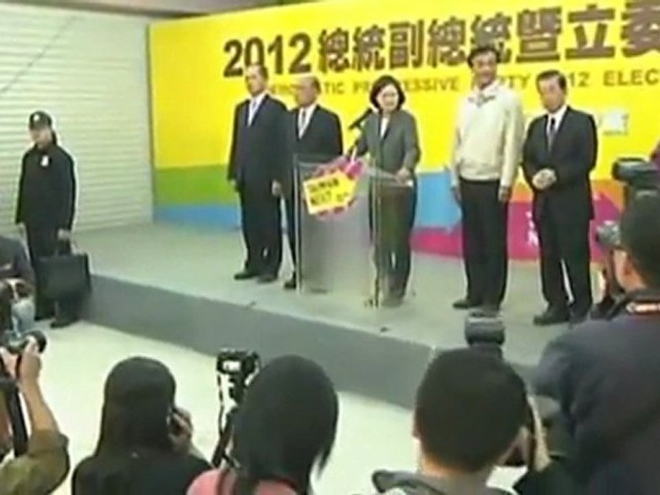 Taiwan's Ma re-elected president