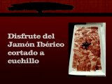 Cortador de Jamón en Madrid. Eventos.