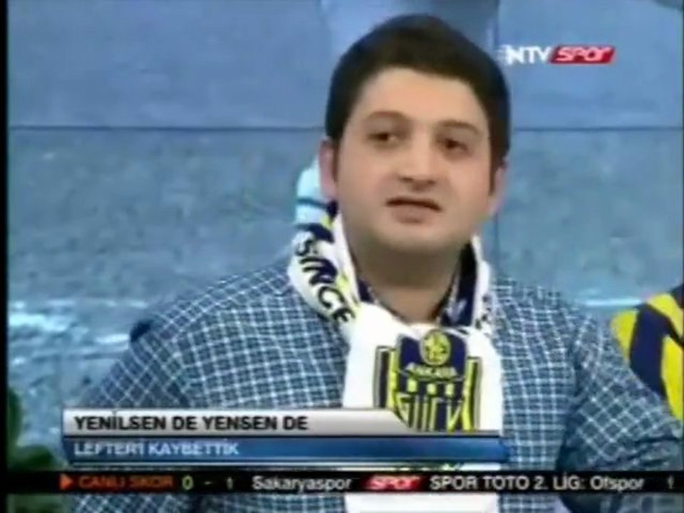 Yenilsen de Yensen de programında Ankaragücü taraftarı..... (KLASSPOR)