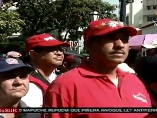 Pueblo acompaño memoria y cuenta de Presidente Chávez