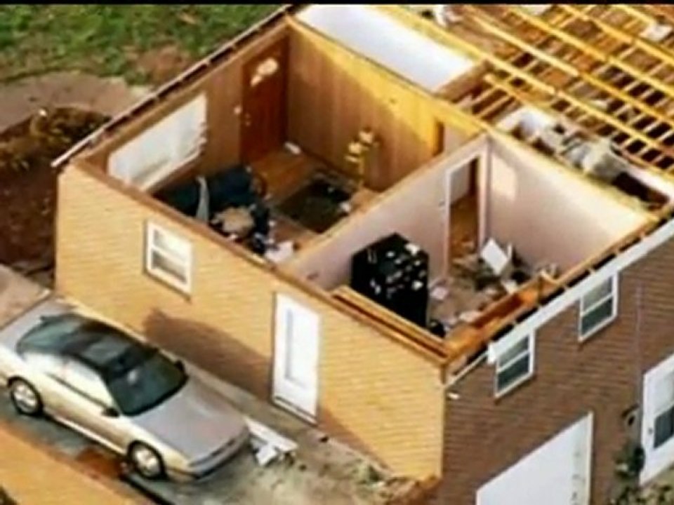 Roofs blown off homes as tornadoes hit North Carolina