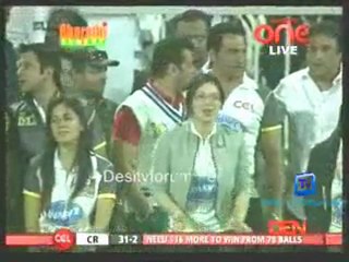 Mumbai Heroes vs Chennai Rhinos - Chennai Rhinos Innings Ov07-08