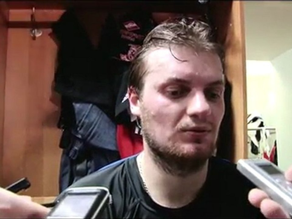 Сергей Борисов после игры с к.Амур 14.01.12.