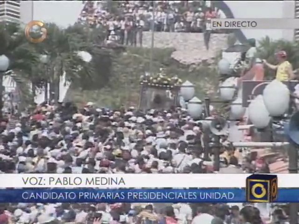 Pablo Medina es devoto de la Divina Pastora