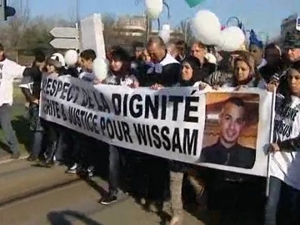 Marche blanche pour Wissam