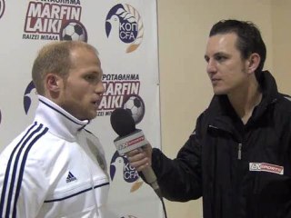 O Αντρέας Αβραάμ μετά το ντέρμπι