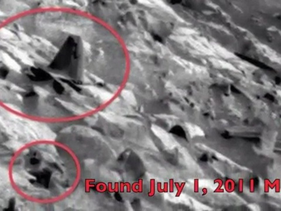 UFO Bases on Mars Discovered, All In July 2011, UFO Sighting News.