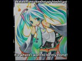 Hatsune Miku - Wish - PV with lyrics {{ORIGINAL}}