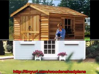 Wooden Sheds For Beginners