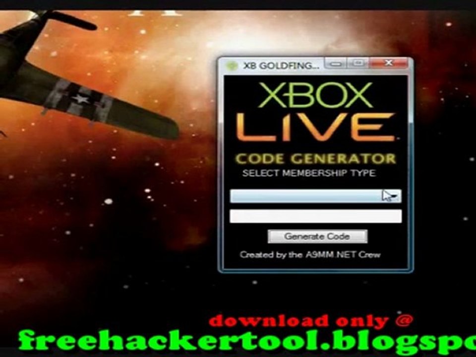 Xbox Live Code generator 2013 by freehackertool.blogspot.com