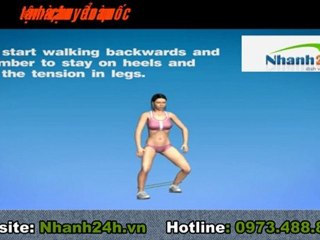 Hướng dẫn tập thể dục - Bài tập hông 6 - Nhanh24h.vn
