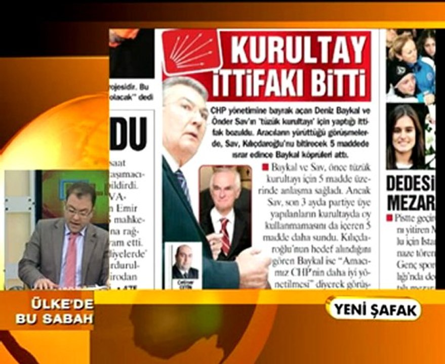 10 DAKİKADA GAZETE MANŞETLERİ