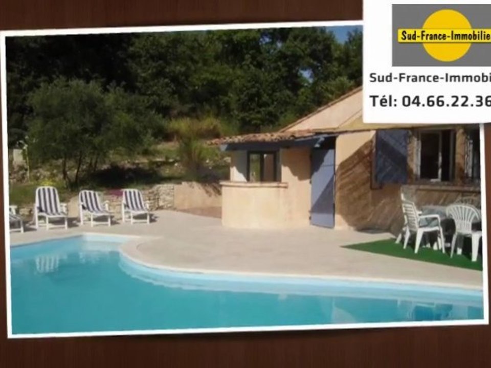 Réf. 1229 - A vendre - maison - UZES (30700) - 8 pièces - 193m²