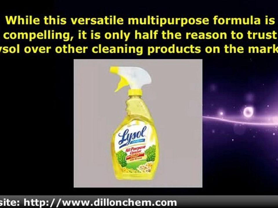 Stress-Free Cleaning - Lysol All Purpose Cleaner