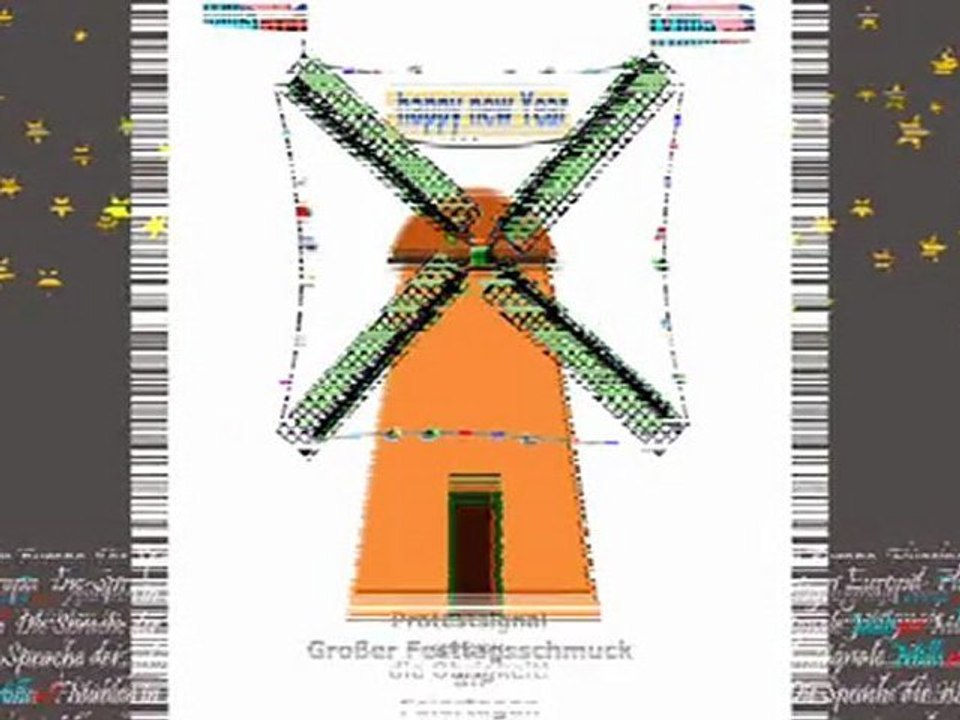 Die Sprache der Windmühle - Flügelsignale