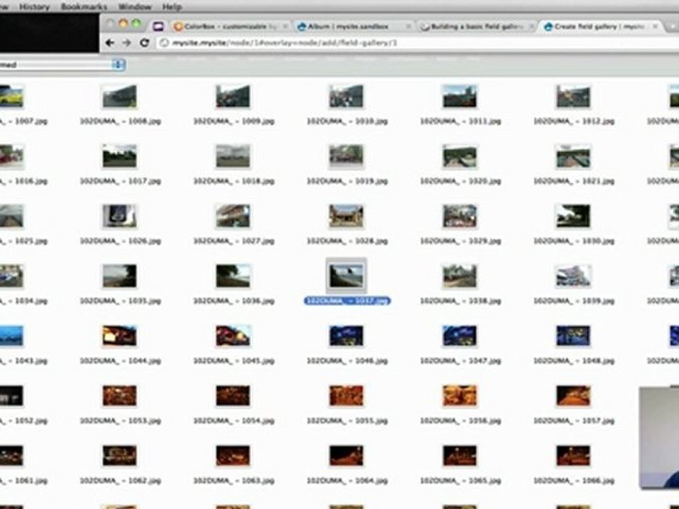 Drupal 7 image field gallery