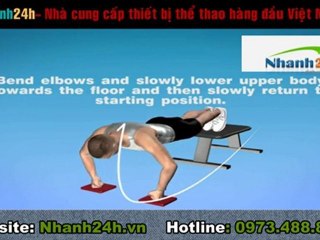 Hướng dẫn tập thể dục - Bài tập ngực 2 - Nhanh24h.vn