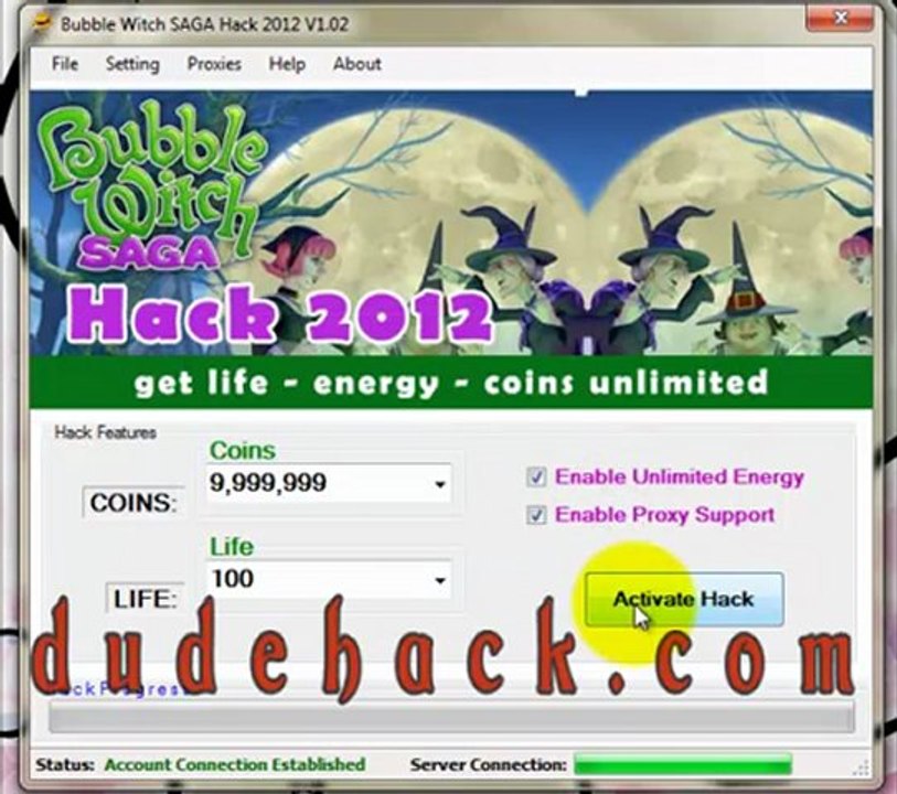 Bubble Saga Witch Hack - February 2012 Unlimited Coins, Cash and Energy (Bubble Saga Hack)