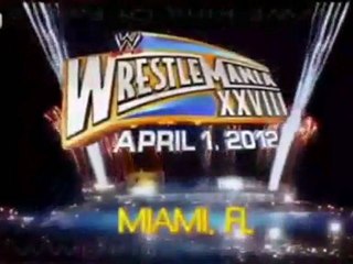 WWE WrestleMania XXVIII Promo Custom