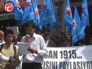 Esp den Agos önünde Anma