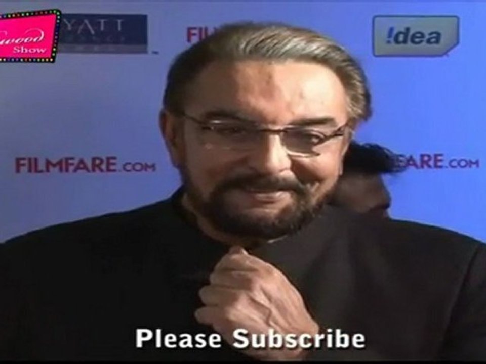 Kabir Bedi @ 57th Idea Filmfare Awards 2011 Nominations bash