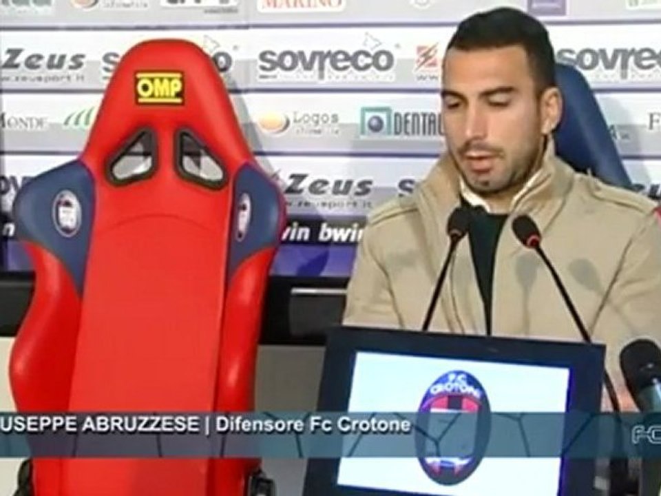 Fc Crotone | Menichini e Abruzzese alla vigilia del Livorno