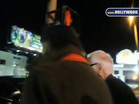 David Duchovny and Matt LeBlanc attend SHOWTIME party.