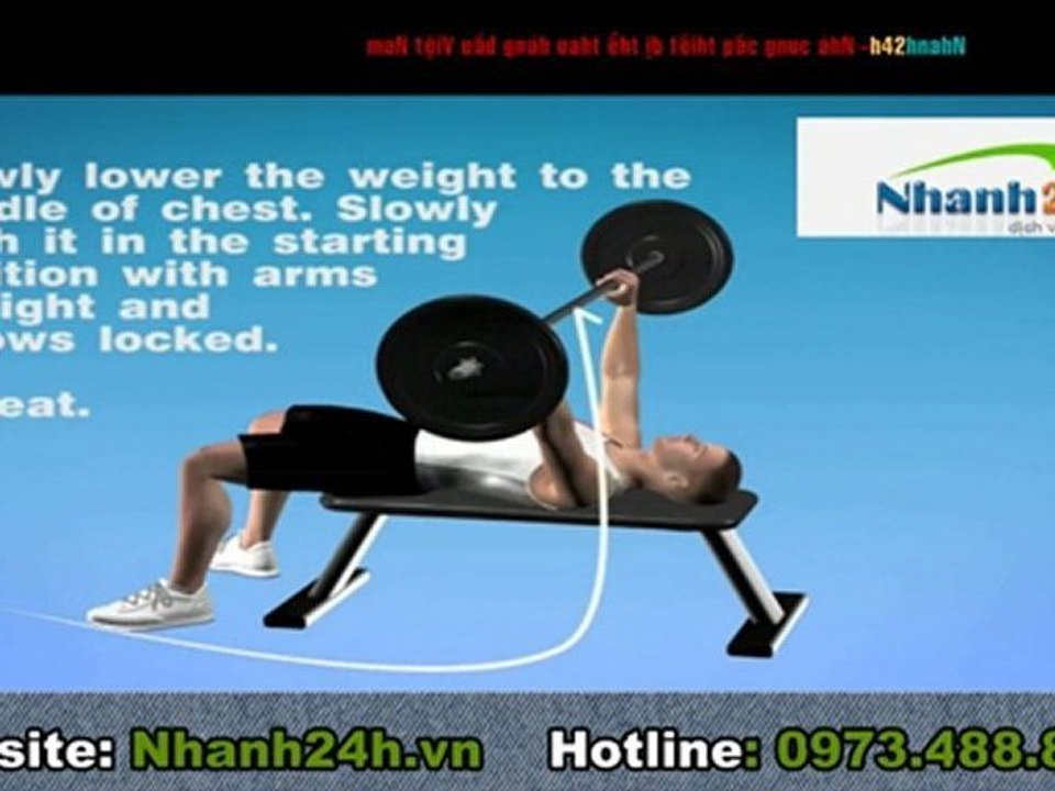 Tập thể dục, tập thể hình - Bài tập với quả tạ - Nhanh24h.vn