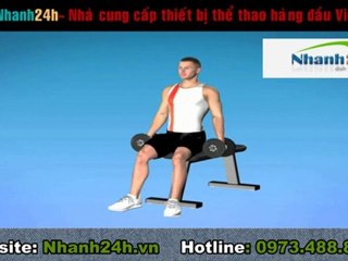 Tập thể dục, tập thể hình - Bài tập tay 3 - Nhanh24h.vn