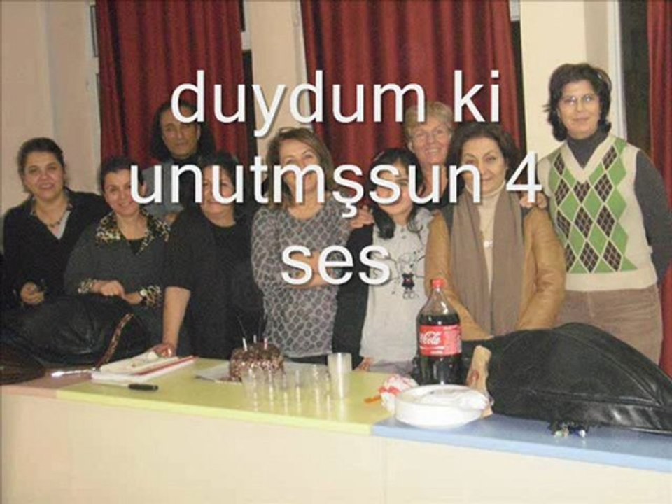 Duydum ki unutmuşsun-4 ses-m.kürdi. 1.SINIFLAR için
