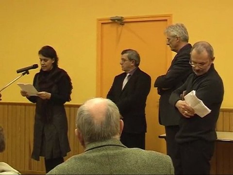 Cérémonie des Voeux 2012 à La POTERIE par Nathalie BOUZID