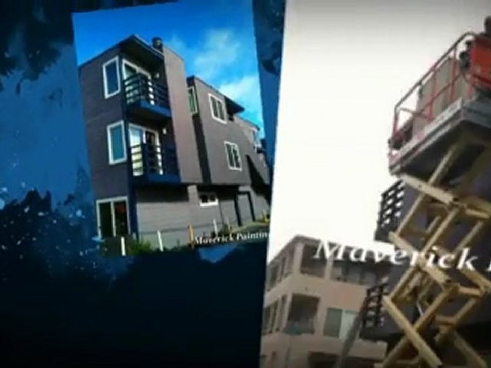 Mission Beach - back rolling primer ~ Maverick Painting San Diego