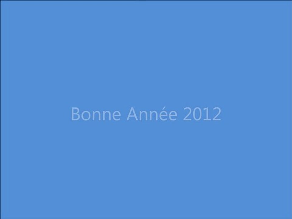 Bonne Année 2012