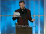 GOLDEN GLOBES: Ricky Gervais talks through his list of rules