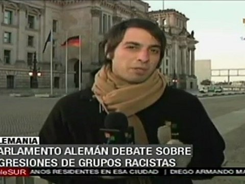 Grupos neonazis, en discusión en el parlamento alemán