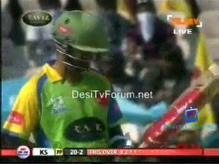 Kerala Strikers vs Chennai Rhinos-Kerala Strikers Inning-05-06