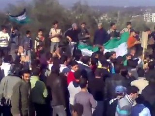 فري برس   اللاذقية   الحفة  المشيرفة   جمعة المنطقة العازلة   2 12 2011