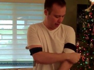 How to put on the Posture Now brace?