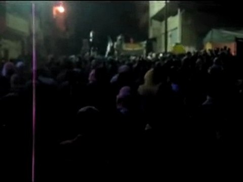 فري برس حمص المحتلة أحرار الوعر القديم ومسائية وفاء للشهيد علي العيسى 3 12 2011