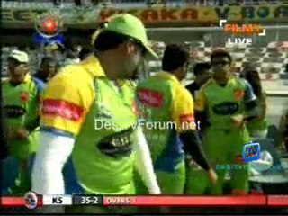 Kerala Strikers vs Chennai Rhinos-Kerala Strikers Inning-07-08